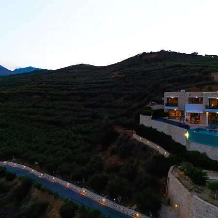 Heated Pool & Jacuzzi, Sea View - Paleokastro Luxury Villa *