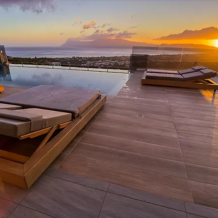 Heated Pool & Jacuzzi, Sea View - Paleokastro Luxury Villa