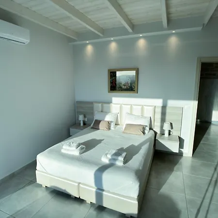 Heated Pool & Jacuzzi, Sea View - Paleokastro Luxury Villa