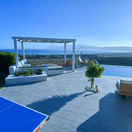 Heated Pool & Jacuzzi, Sea View - Paleokastro Luxury * Kissamos