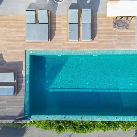 Heated Pool & Jacuzzi, Sea View - Paleokastro Luxury Villa
