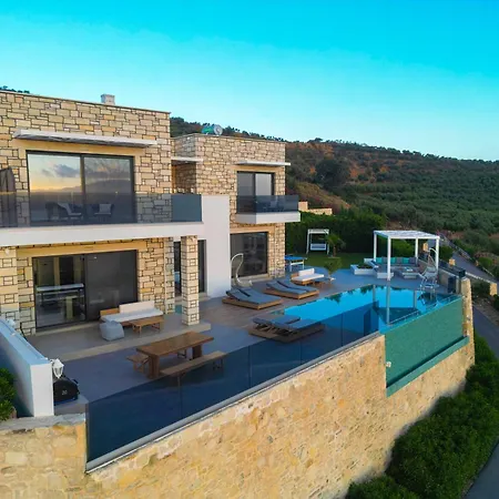 Heated Pool & Jacuzzi, Sea View - Paleokastro Luxury *